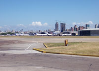  @ Jorge Newbery Airport - Jorge Newbery airport. - by Jorge Molina