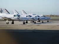  - Ameriflight PA-31-350 Navajo freighters at their home base - by Steve Nation
