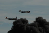  - mock bomb and strafing  run over  LCK - by J.G. Handelman