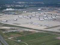  @ Memphis International Airport - FEDEX Heavy ramp @ KMEM and TNANG C-5B ramp from 900AGL - by Iflysky5