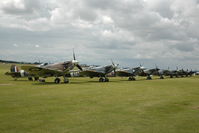  - 5. Spitfires at Duxford Flying Legends Air Show July 2008 - by Eric.Fishwick