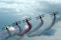  - 4. Boeing Stearman Kaydets at Duxford Flying Legends Air Show July 2008 - by Eric.Fishwick