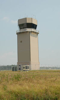  - new control towerat Easton MD Airport - by J.G. Handelman