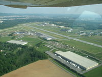  - leaving Reading Airport after the air show - by tconrad