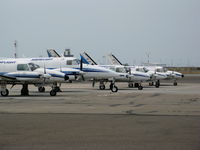  - Small package carrier Ameriflight Navajos and Beech 99 on a Saturday Break - by Steve Nation