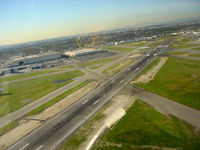  @ Long Beach /daugherty Field/ Airport - Crossing runway 25R on departure from LASD heliport - by Iflysky5