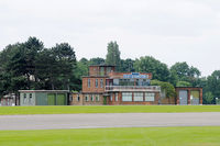  - Disused control tower at Syerston. Nowadays just mobile towers are being used by the gliding schools. - by Joop de Groot