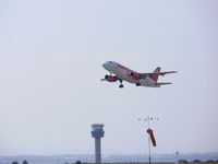  - Easyjet A319 departing from Liverpool - by Chris Hall