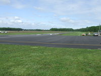  - Looking down Runway 28. - by Terry L. Swann