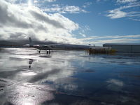  - After rain photo Skydive Santa Barbara's Cessna Caravan - by Rick Hess