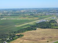  @ Fond Du Lac County Airport - Approaching from the southeast. - by Bob Simmermon