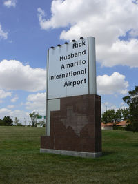  - Amarillo International - Named after Columbia Astronaut Rick Husband - Lost during re-entry 2003 - by Zane Adams
