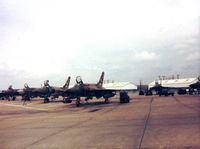  - 457th TFS Air Force Reserve Squadron at Carswell AFB @ 1981 - by Zane Adams