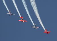  - EAA AirVenture 2008, The Collaborators Formation Aerobatic Team - by Timothy Aanerud