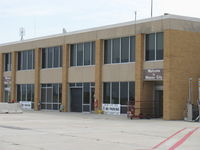  - Terminal building with TSA security-Six passenger flights per day. - by Doug Robertson