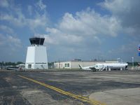  - White tower - almost identical in shape to Joe Foss Field in Sioux Falls, SD. - by IndyPilot63