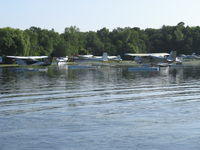  - Vette/Blust EAA Seaplane Base, lagoon float ties - by Doug Robertson
