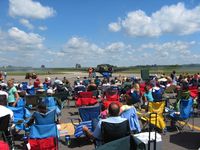  - Airshow crowd at Wings of Victory airshow - Lancaster, Ohio - by Bob Simmermon