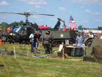  - Part of the military exhibit at Wings of Victory airshow - Lancaster, Ohio - by Bob Simmermon