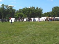  - Civil war exhibit at the Wings of Victory airshow - Lancaster, Ohio - by Bob Simmermon
