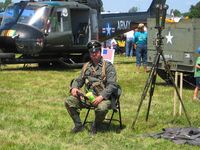  - Part of the military exhibit at the Wings of Victory airshow - Lancaster, Ohio - by Bob Simmermon