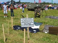  - Part of the military exhibit at Wings of Victory airshow - Lancaster, Ohio - by Bob Simmermon