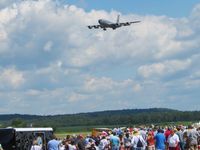  - KC-135 flying over Wings of Victory airshow - Lancaster, Ohio - by Bob Simmermon