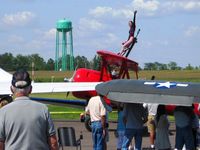  - Wing walking act at Wings of Victory airshow - Lancaster, Ohio - by Bob Simmermon