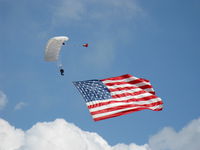  - EAA 2008 AirVenture Para-Flag Drop - by Doug Robertson