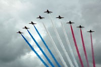  - 4. Red Arrows at Sywell Airshow 24 Aug 2008 - by Eric.Fishwick