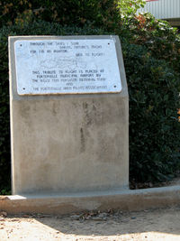  - Memorial at base of pole-mounted A-4 BuAer 147727 AH/400 USS Oriskany - by Steve Nation