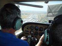  @ Hicks Airfield Airport - EAA Young Eagles Ulster Project 2008 - Short final Hicks Field - by Zane Adams