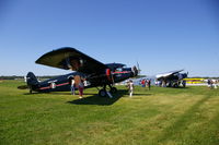  @ Iowa City Municipal Airport - Ford and Stinson Tri-Motors visit - by Glenn E. Chatfield