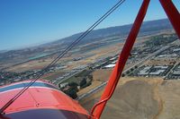  - Right base to final for 25R at KLVK as viewed from Attitude Aviation's Great Lakes - by B. Hermann