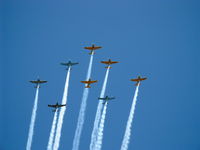  - EAA AirVenture 2008 daily Airshow-Echelon Flight - by Doug Robertson