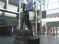  - Statue of Icarus in USAF Museum entry foyer - by Doug Robertson