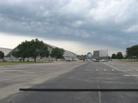  - Museum hangars, partial, with main entrance - by Doug Robertson