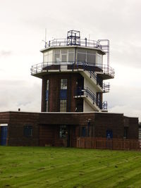  - Barton's control tower which the oldest working control tower in the country. - by chris hall