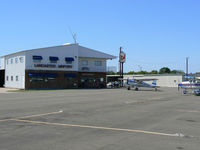  @ Lancaster Regional Airport - Terminal Building and $100 Dollar Hamburger Stop - by Zane Adams