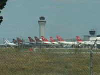  - McNamara Terminal seen from Cell phone lot Eureka Road - by Florida Metal