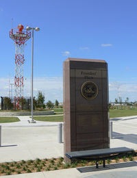  - The new Founders Plaza airport viewing area at DFW - by Zane Adams