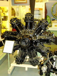  - Bristol Pegasus engine on display at the Fenland & West Norfolk Aviation Museum - by chris hall