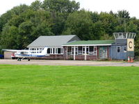  - Club aircraft outside the club house - by chris hall