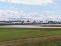  - Boeing ramp at Paine Field - by John J. Boling