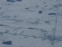  - Winter shot of Brampton Airport, ON Canada. Climbing out of Toronto International in an Air Canada A-319 to Kelona BC. - by PeterPasieka