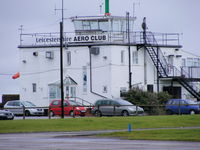  - The Tower and club house at the Leicestershire Aero Club. - by chris hall