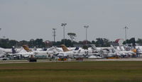  - Several of planes participating in NBAA - by Florida Metal