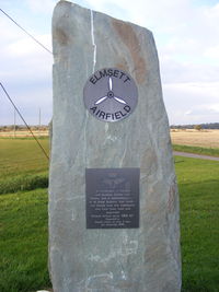  - at the entrance to Elmsett Airfield - by chris hall