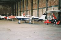  - just one of the aircraft inside the hanger at barton-uk - by andy baker