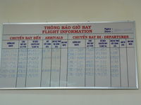  - Handwritten departures board. - by John Grummitt